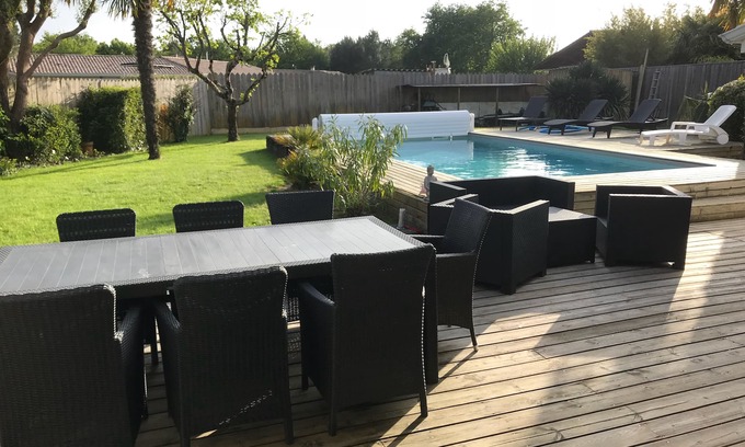 Lege-Cap-Ferret Villa | Charming villa with private pool Lege Cap Ferret near the beach nearby. Lacanau
