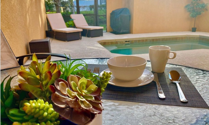 Lindfields House | Cheerful Orlando/Disney, 4Bd, 3 Baths Townhome, Private Pool