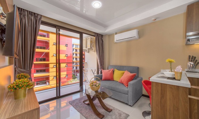 Nai Harn Apartment | Chic 1BR S510 – 1.5km to Nai Harn Beach