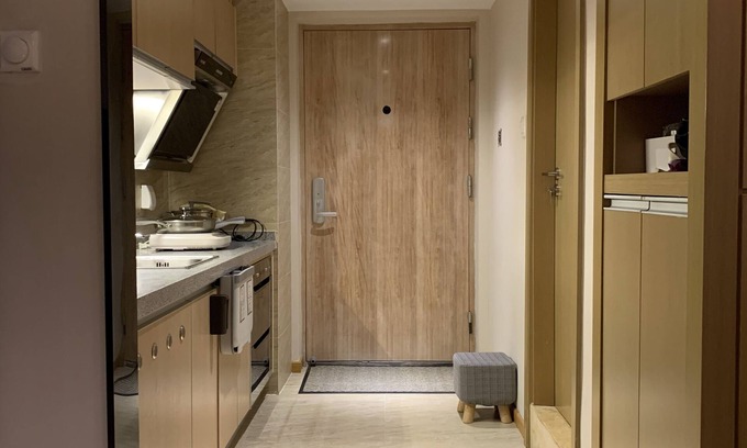 Jiading Apartment | Chic 2-bedroom apartment with AC, WiFi in vibrant Shanghai