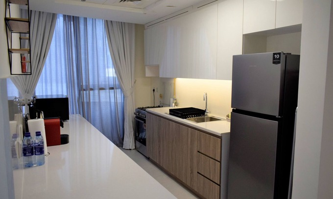 Mirdif Apartment | Chic and Cozy Multaqa Studio Retreat - ALM-07