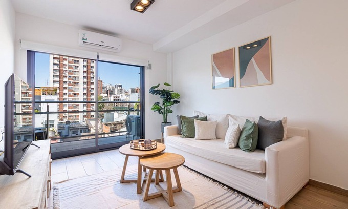 Belgrano Apartment | Chic Belgrano Retreat: 1BR, View, Pool