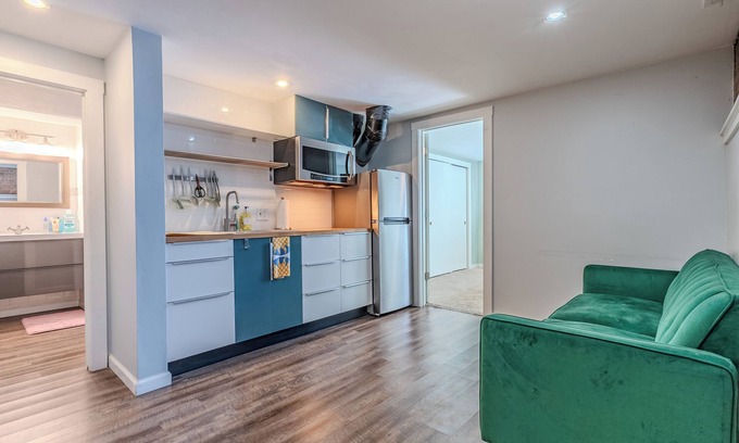 South Park Hill Apartment | Chic Deco Flat Near RiNo+More!