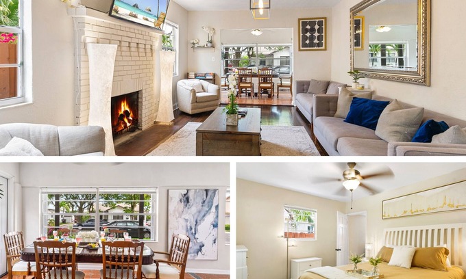 Sunshine Park House | Chic Downtown Vacation Home 3/2 - Location Location Location!