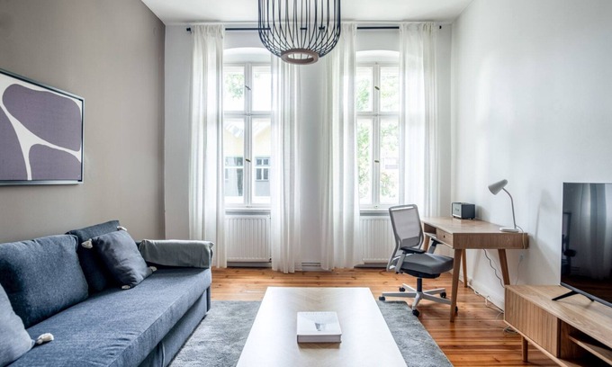 Friedrichshain Apartment | Chic Friedrichshain 1BR, by Blueground
