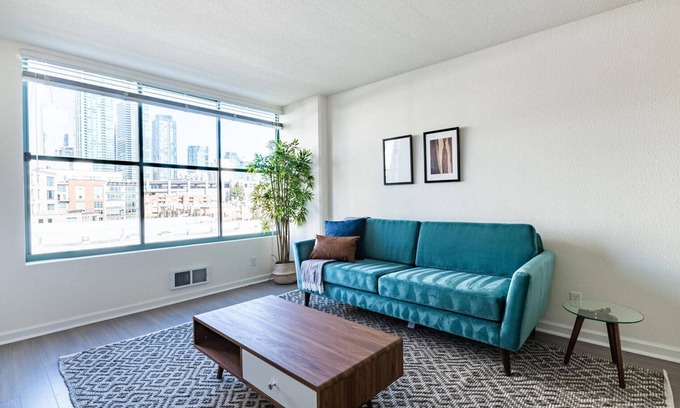 South Beach Apartment | Chic South Beach 1BR w/Rooftop Tennis, nr Muni Lightrail, by Blueground
