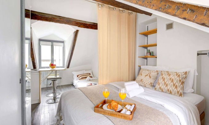 Saint-Gervais Apartment | Chic Studio in the Heart of Le Marais