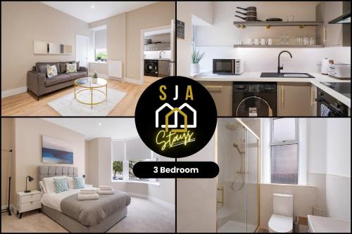 Central Aberdeen Apartment | Church Street Residence 2 - SJA Stays - 3 Bed Apartment