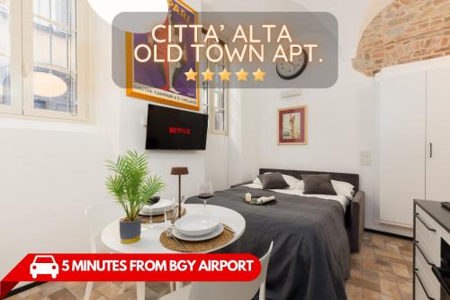 Citta Alta Apartment | Città Alta Home - 5min from BGY Airport, AC, WiFi