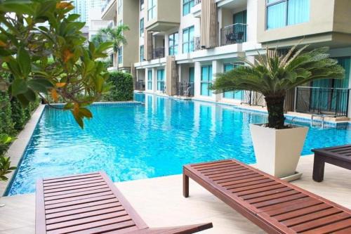 North Pattaya Apartment | City Tropicana Garden - Sea view modern condo