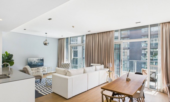 Al Wasl Apartment | City Walk 1BR | Near Burj Khalifa & Dubai Mall