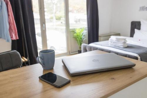Bielefeld Apartment | CityWest Apartment - mit Balkon