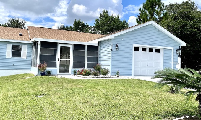 The Villages House | Clean Home in The Villages-Walking distance to Orange Blossom Hills Country Club