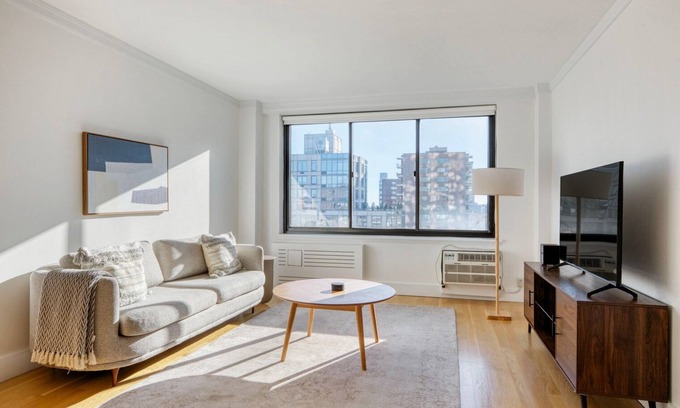 Manhattan Valley Apartment | Clean UWS 1BR w/Gym & Doorman, nr Central Park, by Blueground