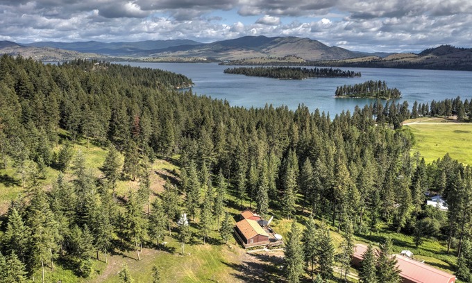 Polson House | Clear Creek Mountain Cabin With Lake Access