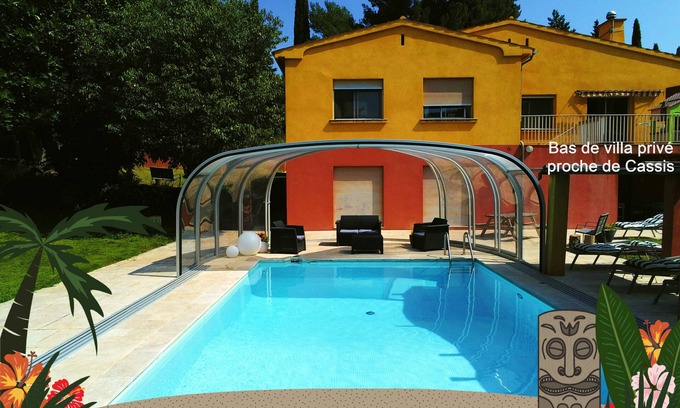 Aubagne Villa | ★ Close to Cassis! with SALT POOL, COVERED, HEATED ★