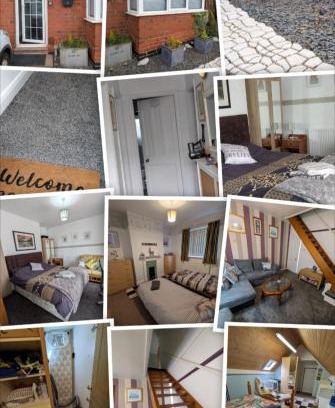 Leicester Apartment | Close to City Center Bungalow walking distance to The Highcross, Abbey Park & Leicester City Long & Short Stays entire apartment with off road parking LE4