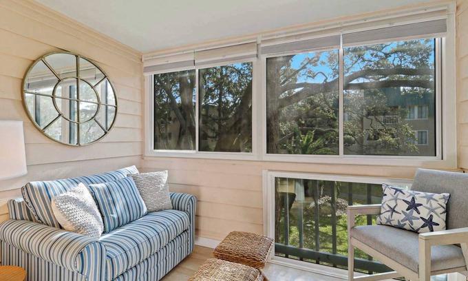 Palmetto Dunes Villa | Coastal Calm Nature Retreat Villa on Port Royal Sound