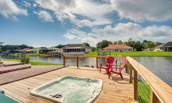 Palm Harbor House | Coastal Gem w/Private Boat Dock in Palm Coast!