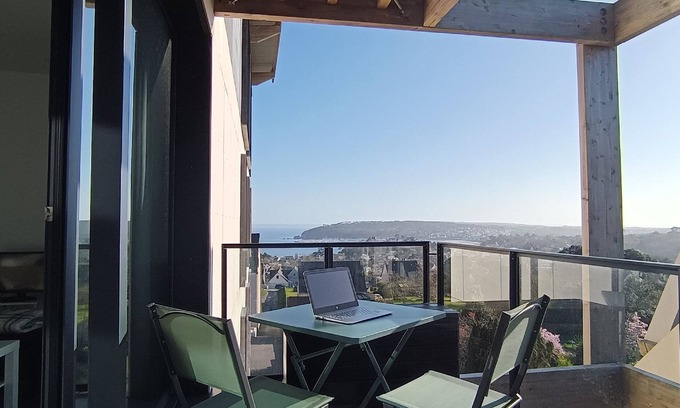 Crozon Apartment | Cocon à Crozon - Superb new apartment with view