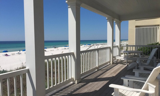 Sunnyside House | "Coconut Telegraph" Gulf Front 5 Bd 4.5 Ba House In Carillon 2 Mi From Rosemary
