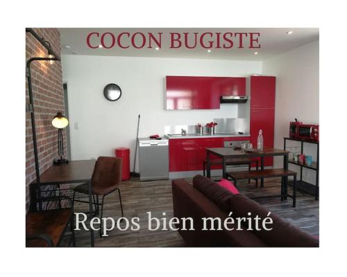 Lompnes Apartment | Cocoon Bugiste : travail, sport ou détente