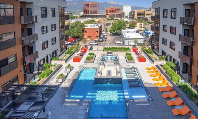 Downtown Colorado Springs Apartment | Colorado Springs Luxurious Unit with Mountain View