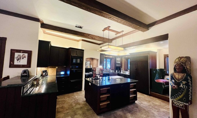 Ruidoso House | Colorful & Unique Ruidoso Home in Midtown