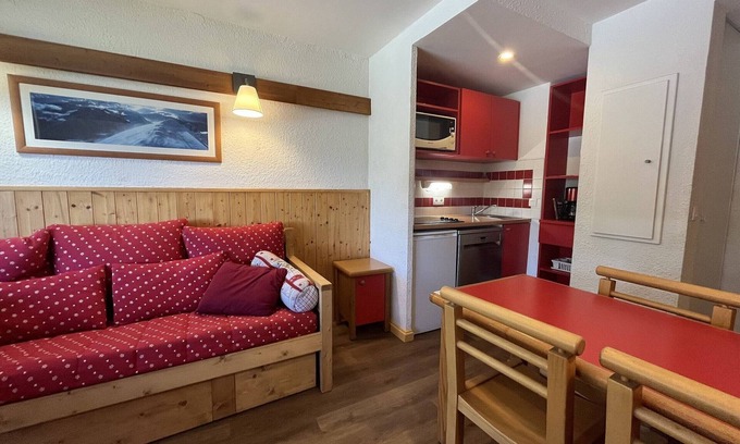 Plagne 1800 Apartment | Comfortable 2-room with pool & pets welcome in Plagne 1800