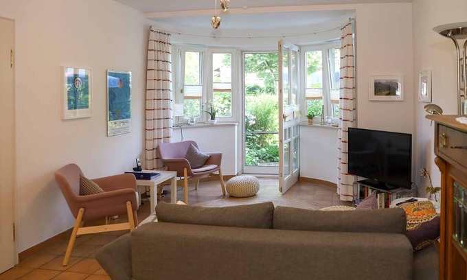 Bad Reichenhall Apartment | Comfortable 2-room apartment 45 sqm with terrace and mountain view