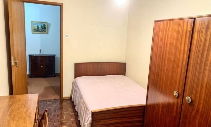 Leiria Apartment | Comfortable Bedroom at Bairro dos Capuchos