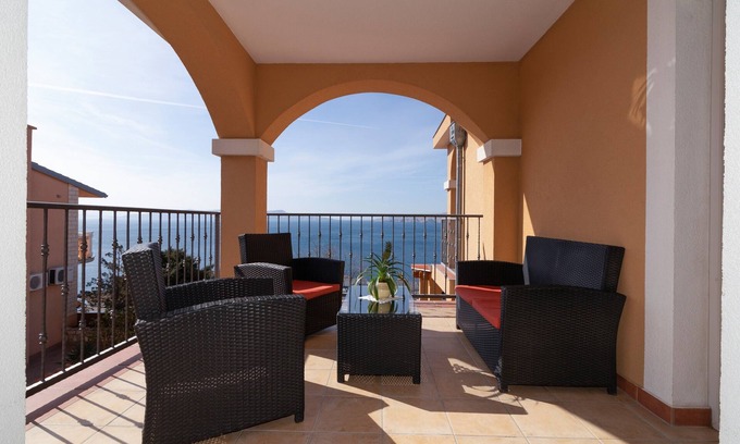 Vratarusa Apartment | Comfy Apartment With Panoramic Sea View, Senj, Croatia