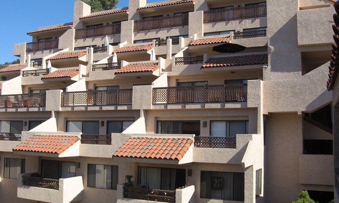 Avalon Condo | Condo w/mountain & partial ocean view - upper balcony