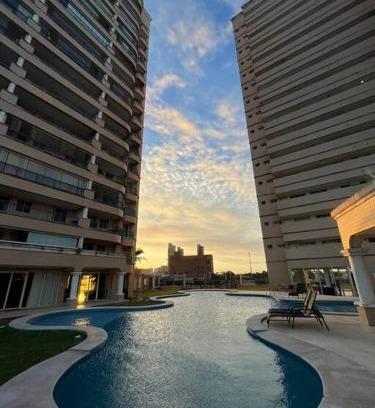 Praia do Futuro II Apartment | Condomínio Beach Village vista mar