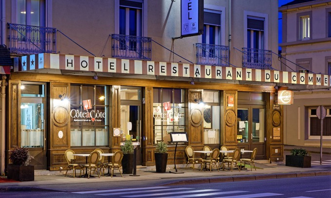 Autun Hotel | Contact Hôtel du Commerce et son restaurant Côte à Côte