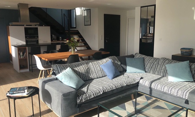 Saint-Gildas-de-Rhuys House | Contemporary house in the heart of the village of St Gildas de Rhuys