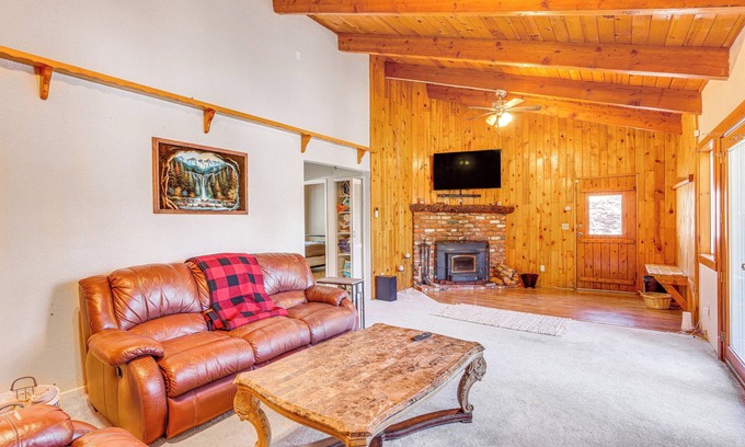 Arrowbear Lake House | Convenient Running Springs Home - Dogs Welcome!
