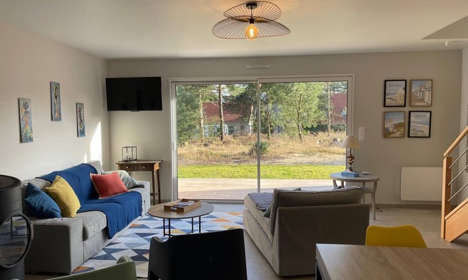 Hardelot-Plage Villa | "Coquillages et Crustacés" Self-catering accommodation in a small condominium