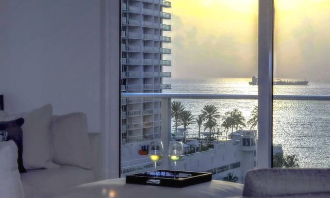 Central Beach Condo | Corner Penthhouse, only steps to the beach