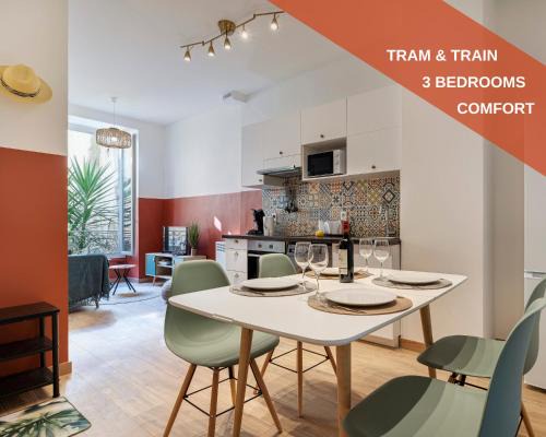 Lepante Quarter Apartment | Cosy and Trendy 3 Bedrooms train tramway
