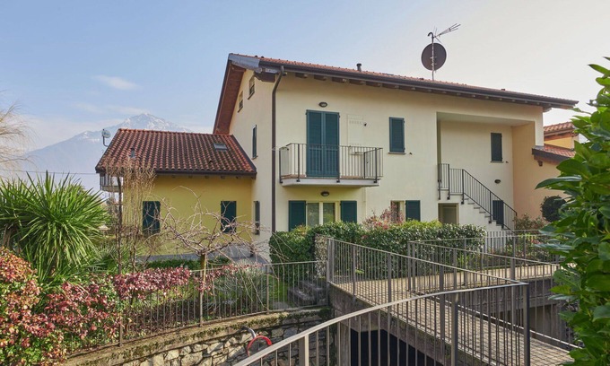 Consiglio di Rumo Apartment | Cosy apartment for 2 guests with WIFI, pool, balcony and pets allowed