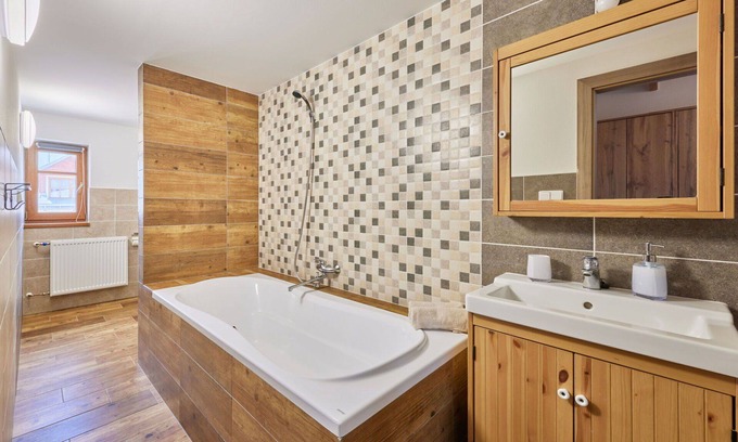 Cerny Dul Apartment | Cosy apartment for 7 people with WIFI, TV, pets allowed and parking