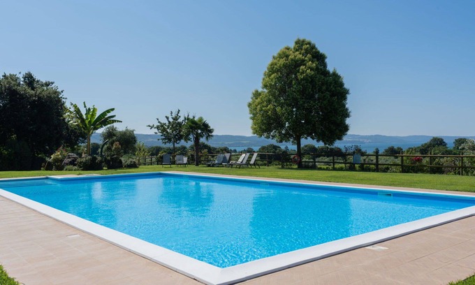 Bolsena Villa | Cosy apartment in villa for 12 guests with pool, WIFI, TV and terrace