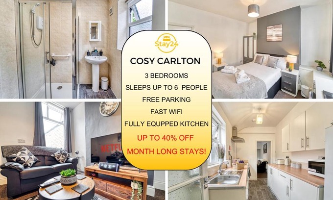 Stoke-on-Trent House | Cosy Carlton