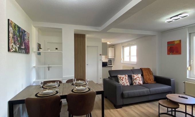 Horbourg-Wihr Apartment | Cosy furnished apartment 10 minutes from Colmar's enchanting Christmas market