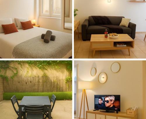 Marmande Apartment | Cosy T1 30m2 avec cour en plein cœur de ville