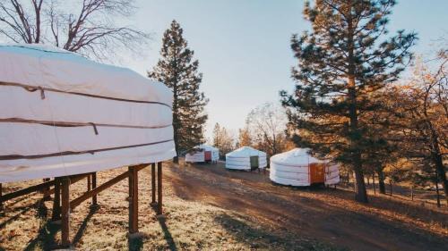 Dunlap House | Cosy yurt at a nature retreat in Dunlap CA