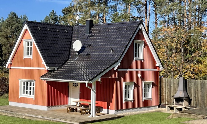 Vlkov House | Cottage Faflik - Air Con And Own Sauna, Swedish house no 001