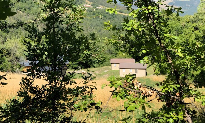 Les Sagnieres Cottage | Cottage "Marquisat Boscodon" with Mountain View, Wi-Fi and Air Conditioning