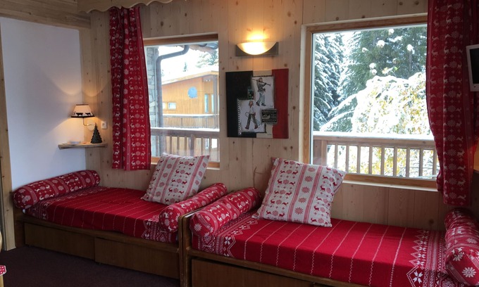 Courchevel Apartment | COURCHEVEL 1850 RESIDENCE CHALET STYLE - BEAUTIFUL VIEW ON MASSIF DE LA VANOISE